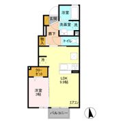 ルミエール Bの間取り画像