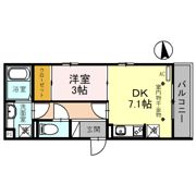 ヴァンベール川越の間取り画像