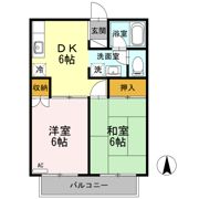 スカイハイムの間取り画像