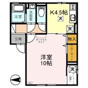 ウィル・アネックス Aの間取り画像
