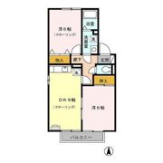 アビテ江間 Cの間取り画像