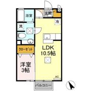 レセンテ松村 C棟の間取り画像