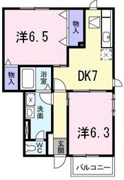 グレイスフルホームBの間取り画像