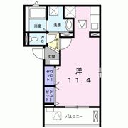 グリシーヌ桜ヶ丘Ⅱ・Nの間取り画像