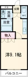 プリオール・森の間取り画像