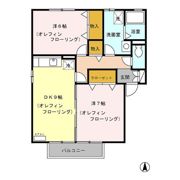 セジュールエターナルの間取り画像