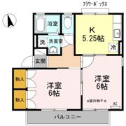 メゾンパーク東和田 Aの間取り画像