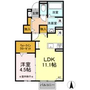 セジュールあいざわの間取り画像