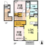 セジュールあいざわの間取り画像