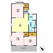 スカイネオコーポDE Dの間取り画像