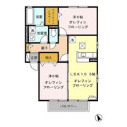 Will Village A/B/C/Dの間取り画像