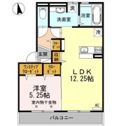 バン・ド・ソレイユ Aの間取り画像