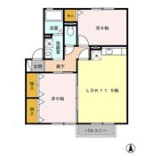 サンリールの間取り画像