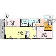エスポワール古市の間取り画像