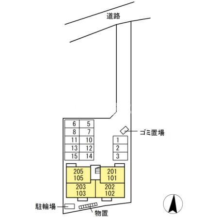 近くに施設あり