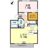 アメニティ葵 A棟の間取り画像