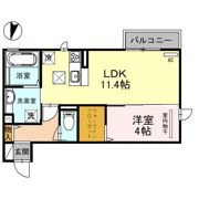 D-room真崎の間取り画像