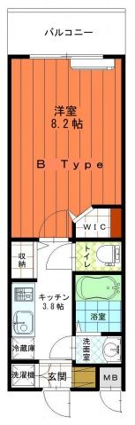 AXiS(アクシス)大塚西の間取り画像