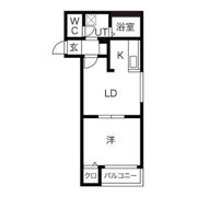 HGS MinamiAsabu 1stの間取り画像