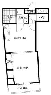 マイスフォレスト春日原の間取り画像