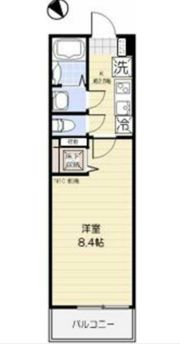 キャストリー八王子の間取り画像