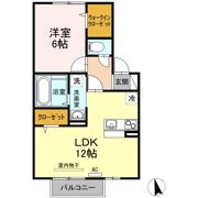 グランフェルティ B棟の間取り画像