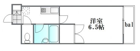 エクセレント楠木の間取り画像