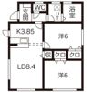 S アンソレイエの間取り画像