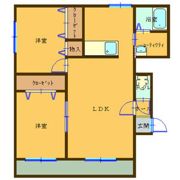 ファイン6・8の間取り画像