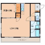 菜の花Ⅲの間取り画像