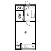 CLAUDIA太閤の間取り画像