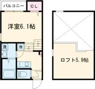 クレール城西の間取り画像