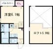 クレール城西の間取り画像