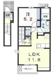 APEX柏原の間取り画像