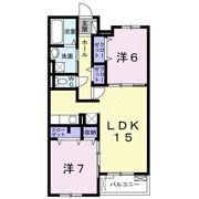 サンリット三山木の間取り画像