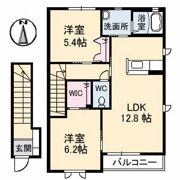 メルシー B棟の間取り画像