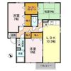 リビングタウン金池 Cの間取り画像