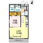 ロータス草加 Ⅱの間取り画像