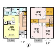 ボヌールⅡの間取り画像