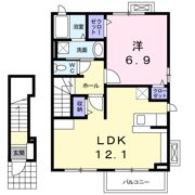 ピースパレスの間取り画像