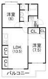 エルセリート神宮の間取り画像