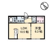 リッシュ安芸中野 A棟の間取り画像