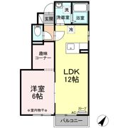 リビングタウン若宮 Bの間取り画像