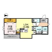 レーヴ・シェソワの間取り画像