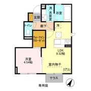 マノワール ブリーズ（manoir brise） A棟の間取り画像