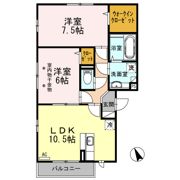 アルページュの間取り画像