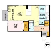 アブニールの間取り画像
