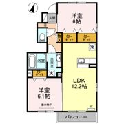エクレールN＆Mの間取り画像