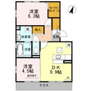 クレストヴィラの間取り画像