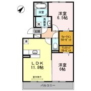 グランベージュ B棟の間取り画像